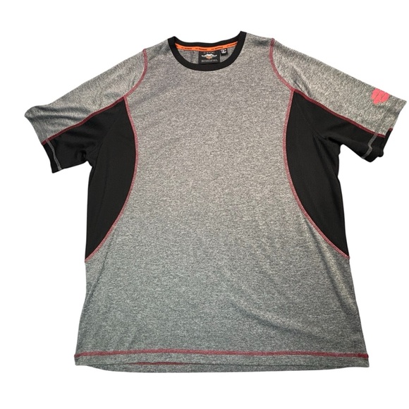 Harley-Davidson Other - Harley Davidson Motorcycles Graphic T Shirt Grey Pink Logo Mens XL Motorclothes